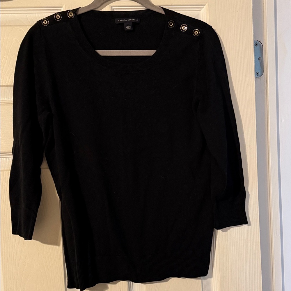 Banana Republic Classic Black Sweater